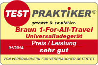 testmarke braun 1-for-all-travel